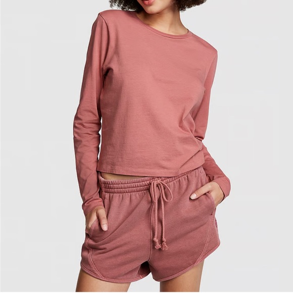 Ultra premium thick woven curved hem shorts size small nwt - Picture 1 of 6